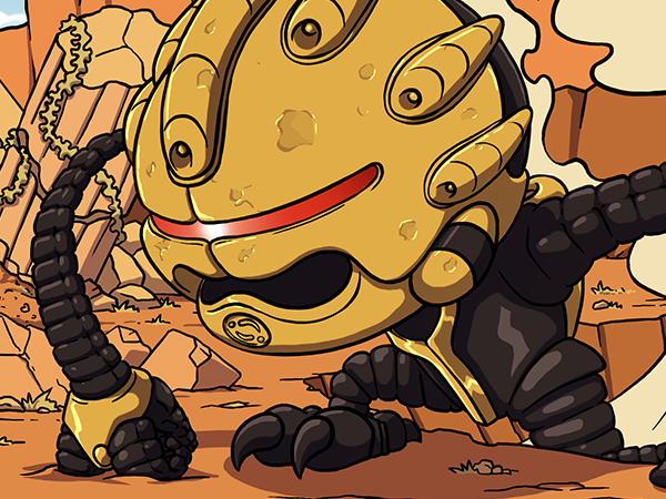 Knuckles Vs Guardian Robot by Morg – Tales from STC